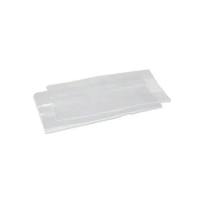Harmonicazak LDPE 16+(2×5) x 35 cm transparant T18