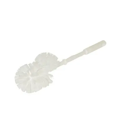 Toiletborstel met randreiniger wit