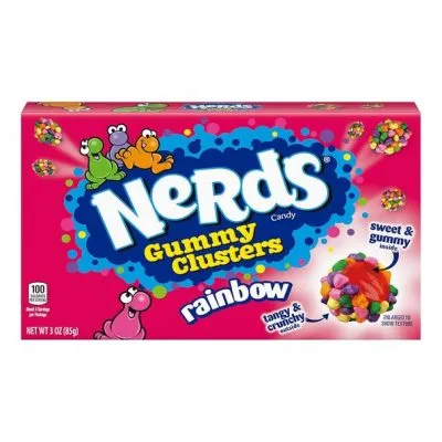 Nerds gummy clusters original theatre box (12x 142gr)