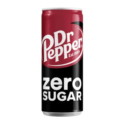 Dr. Pepper Zero blik (24x 33cl)