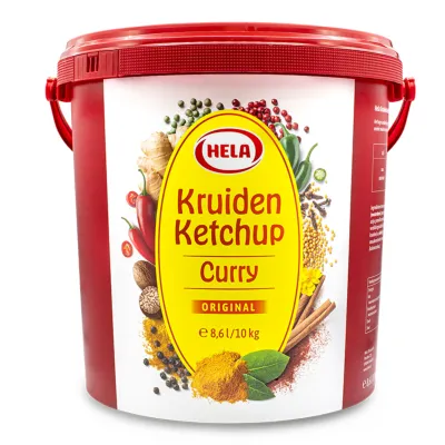 Hela curry kruiden ketchup original (10 kg)
