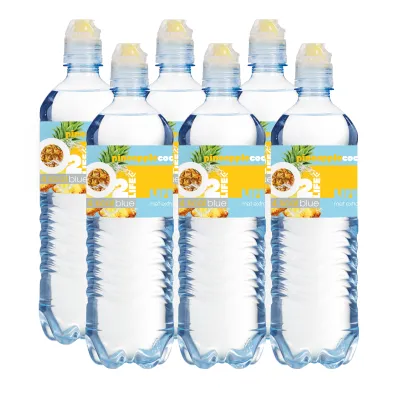 O2life Blue Lemon Mint PET (6x 750ml)