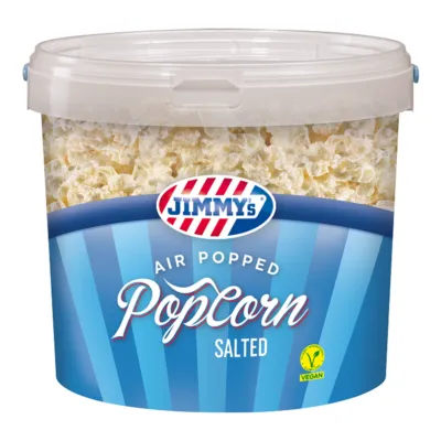 Jimmys popcorn zout emmer (12x 140gr)