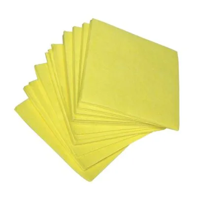 Huishouddoekjes geel 38×40 cm. a10