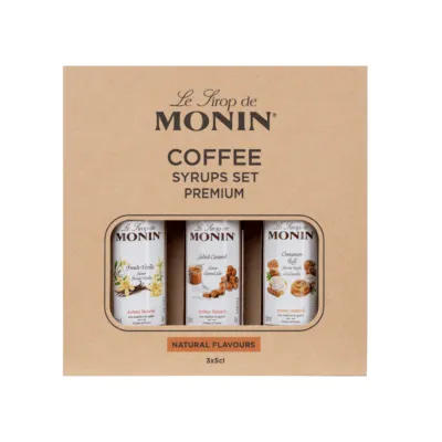 Monin Koffie Siroop Set (3x 5cl)