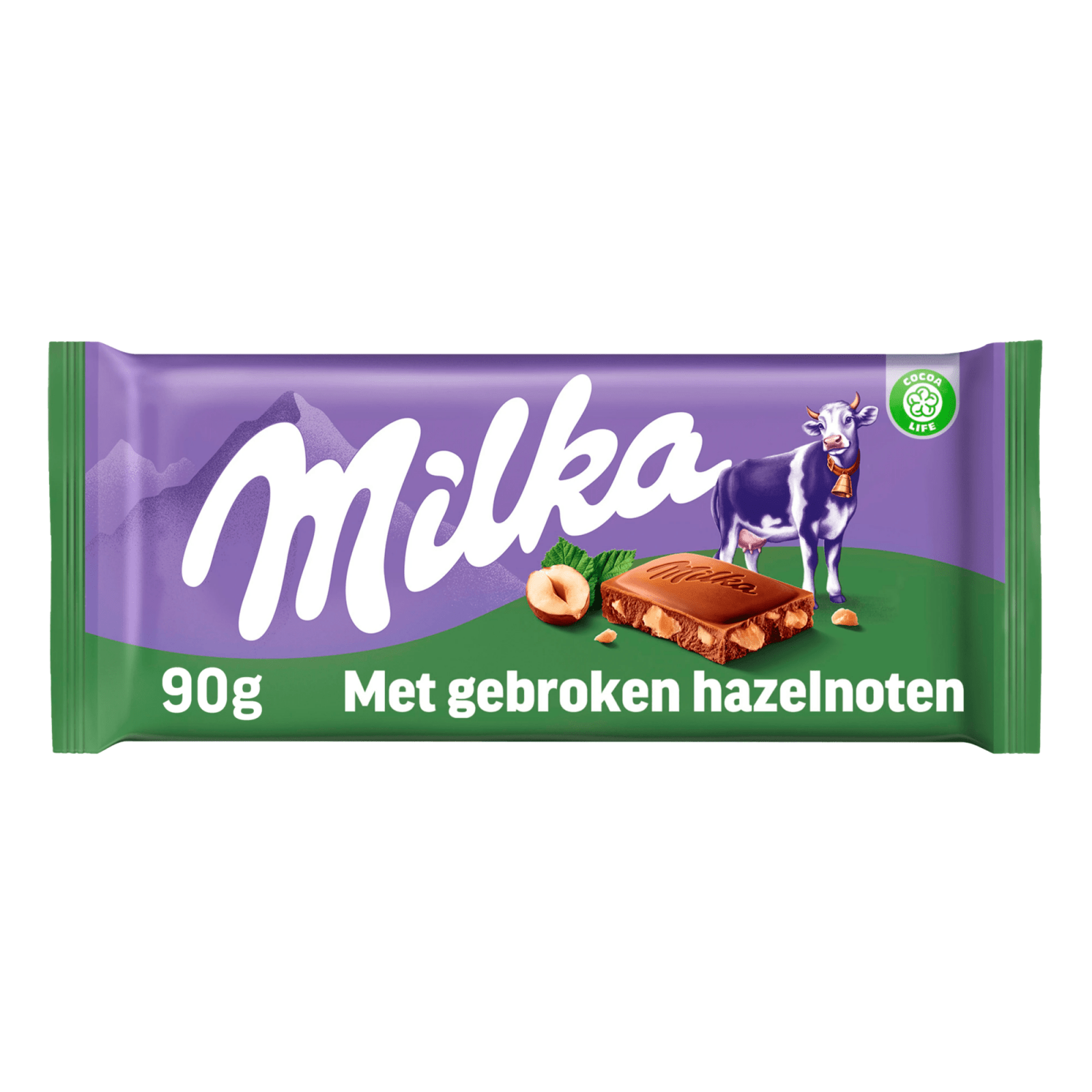 Milka Broken Nut Flowpack (24x 90gr) - Großhandel Compliment.nl Milka Broken Nut Flowpack (24x 90gr) - Großhandel Compliment.nl