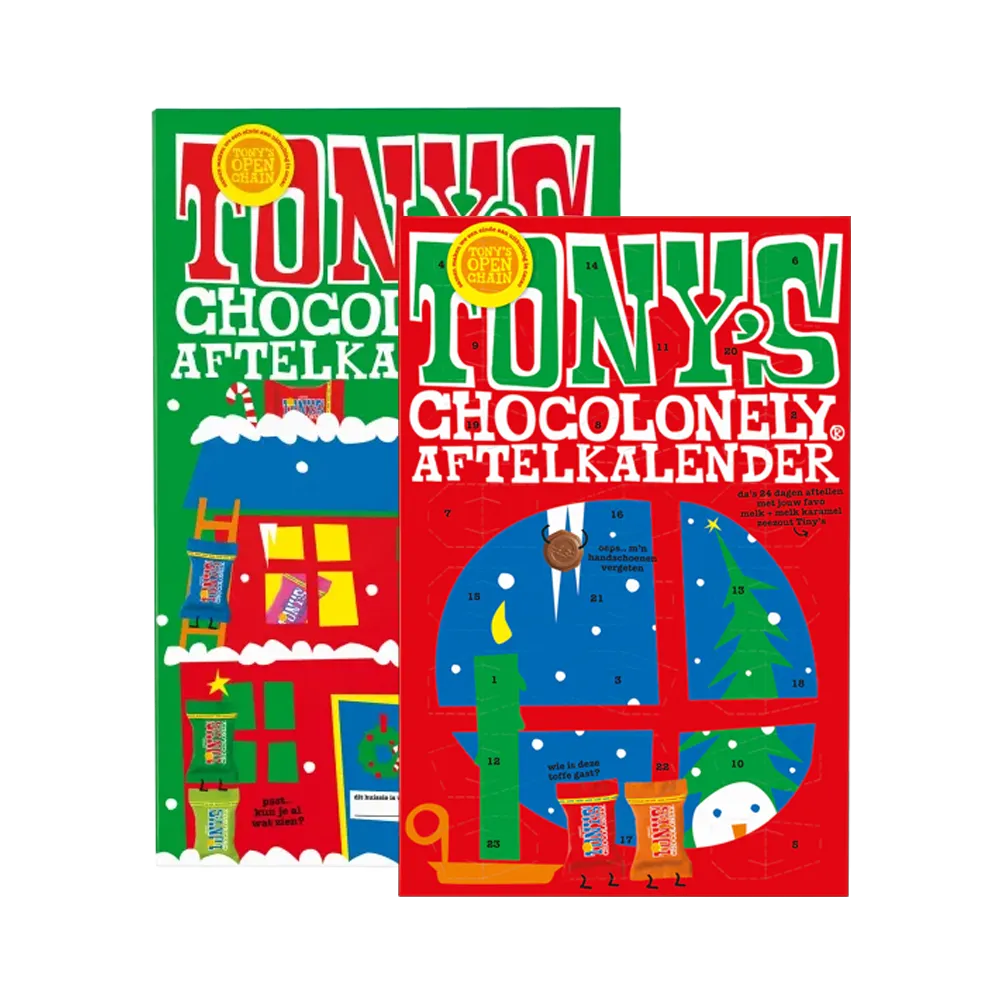 Adventskalender chocolade