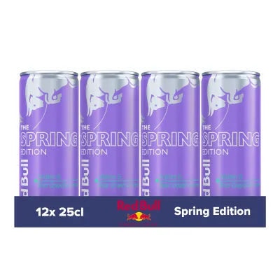 Red Bull Spring Edition Bedstraw & Pink Grapefruit can (12x 250ml)