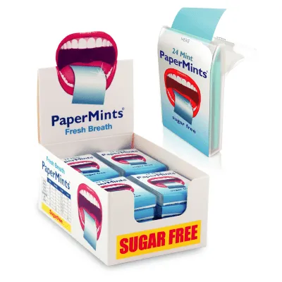 Papermints Strips Freshmint (24x 24 stuks)