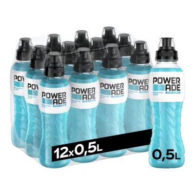 Powerade Zero Mountain Blast PET (12x 50cl)
