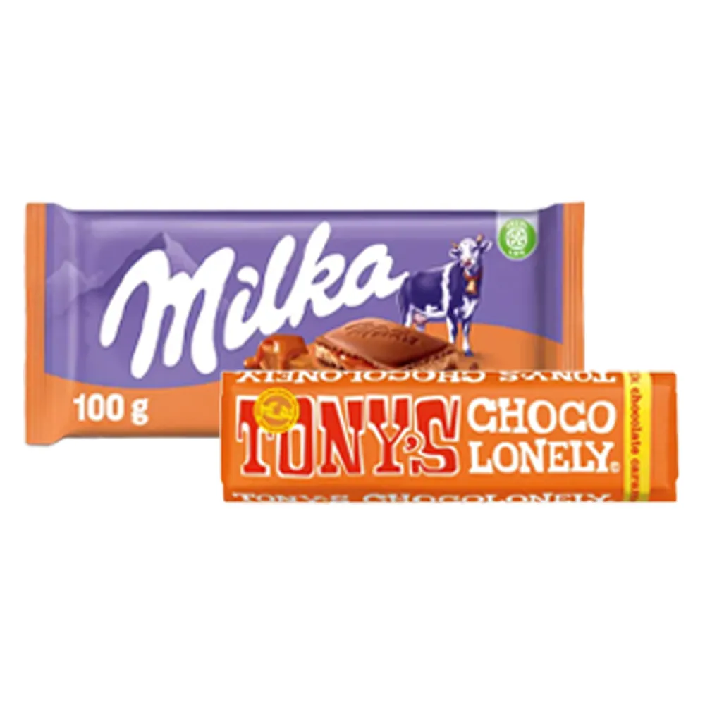 Chocolade met karamel