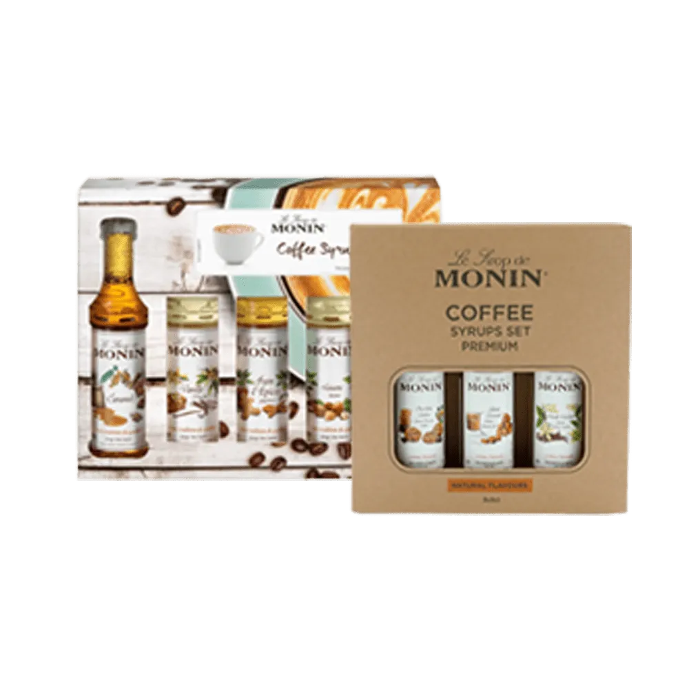 Koffiesiropen sets