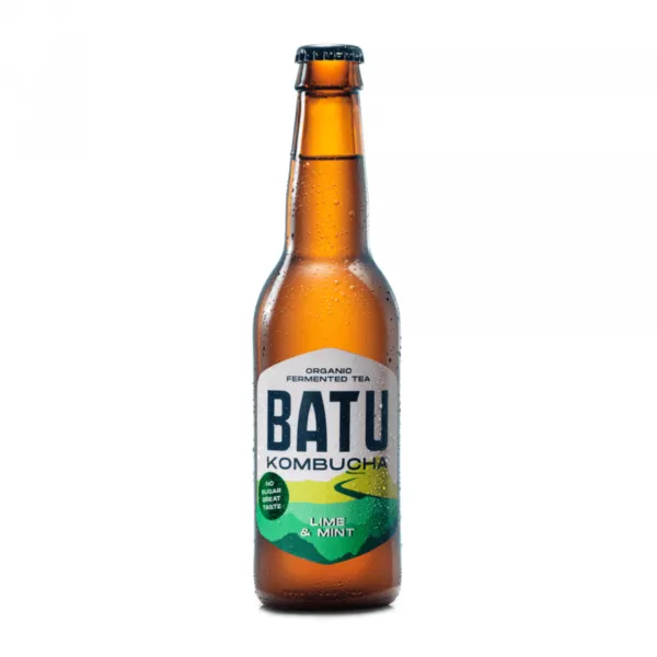 Batu Kombucha Lime&Mint fles (24x 33cl)