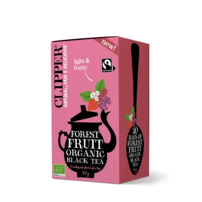 Clipper Forest Fruit Black Tea BIO (4x 20 stuks)
