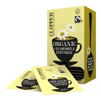 Clipper Fairtrade Infusion Chamomile BIO (6x 25 stuks)