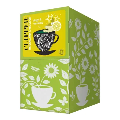 Clipper Infusion Lemon & Ginger BIO (250 stuks)