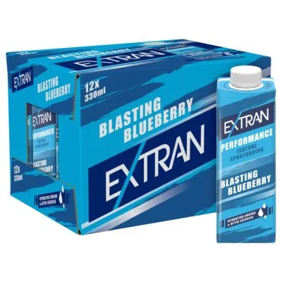 Extran Performance Blueberry pak (12x 33cl)