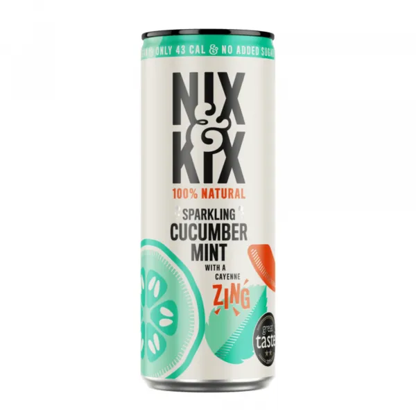 Nix & Kix Cucumber Mint blik (24x 250ml)