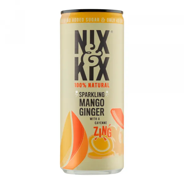 Nix & Kix Mango Ginger blik (24x 250ml)