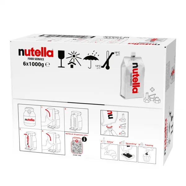 Nutella Food Service Cartridge (6x 1kg)