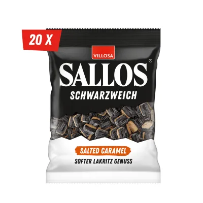 Villosa Sallos Schwarzweich Salted Caramel (20x 200gr)