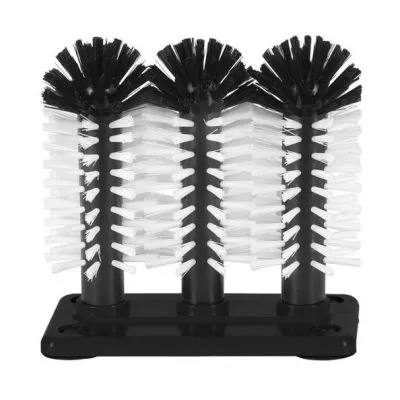 Bar professional glazen spoelborstel 3-delig