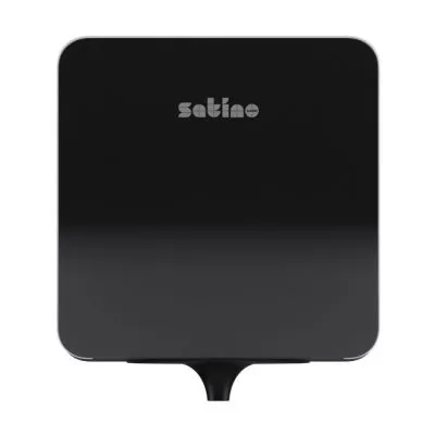 Satino poetsroldispenser midi centerfeed zwart