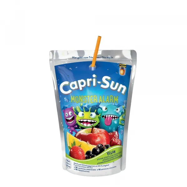 Capri-Sun Monster Alarm zero pouch (40x 200ml)