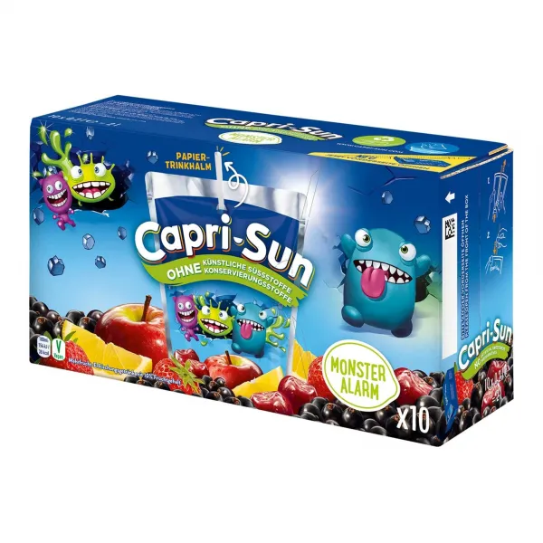 Capri-Sun Monster Alarm zero pouch (40x 200ml)