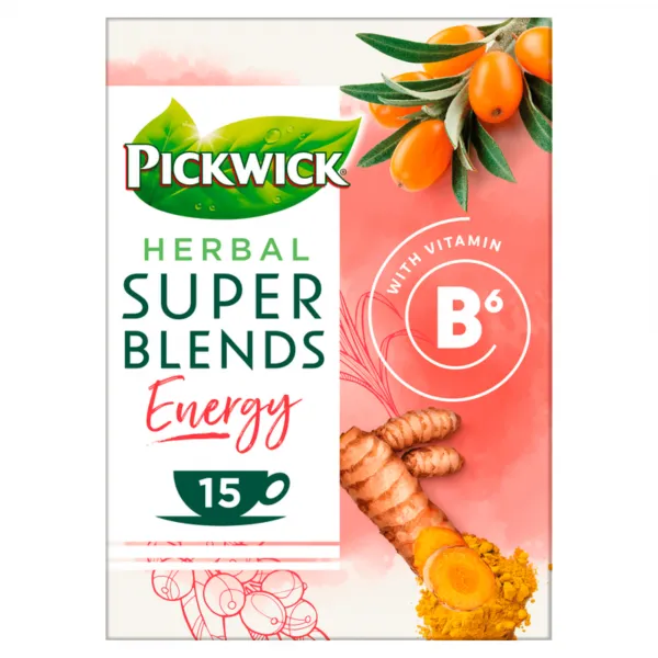Pickwick Super Blends Energy 1,5gr (4x 15 stuks)