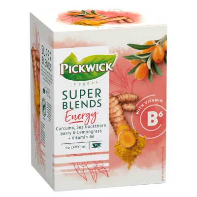 Pickwick Super Blends Energy 1,5gr (4x 15 stuks)