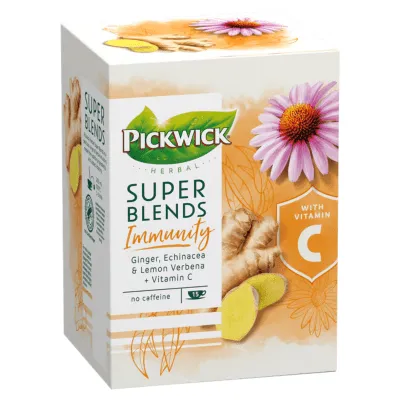 Pickwick Super Blends Immunity 1,5gr (4x 15 stuks)