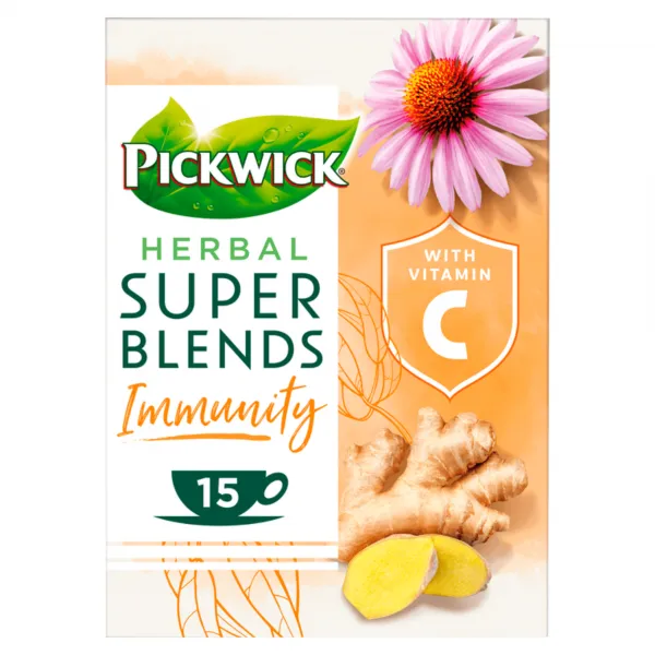 Pickwick Super Blends Immunity 1,5gr (4x 15 stuks)