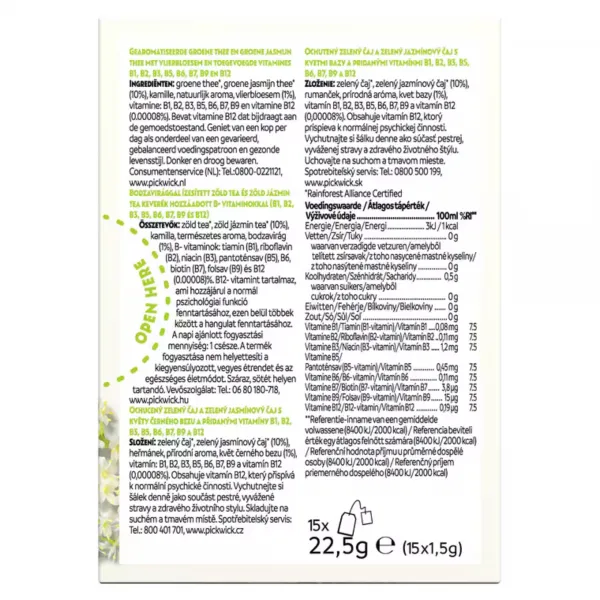 Pickwick Super Blends Positivity 1,5gr (4x 15 stuks)