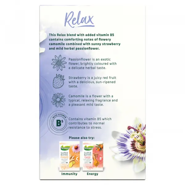 Pickwick Super Blends Relax 1,5gr (4x 15 stuks)