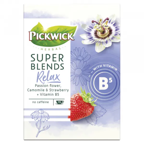 Pickwick Super Blends Relax 1,5gr (4x 15 stuks)