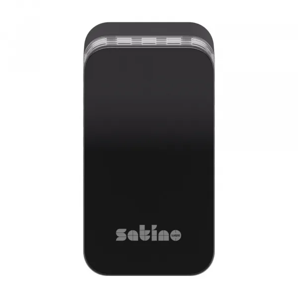 Satino Luchtverfrisser Dispenser Eco Zwart
