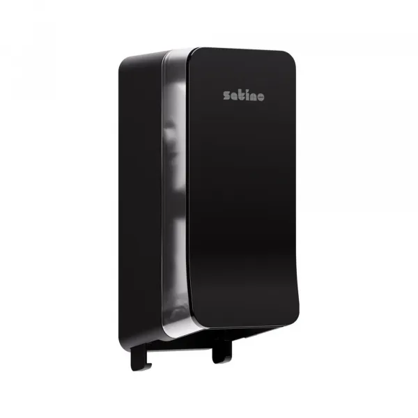 Satino Systeemrol Dispenser voor 2 rollen zwart