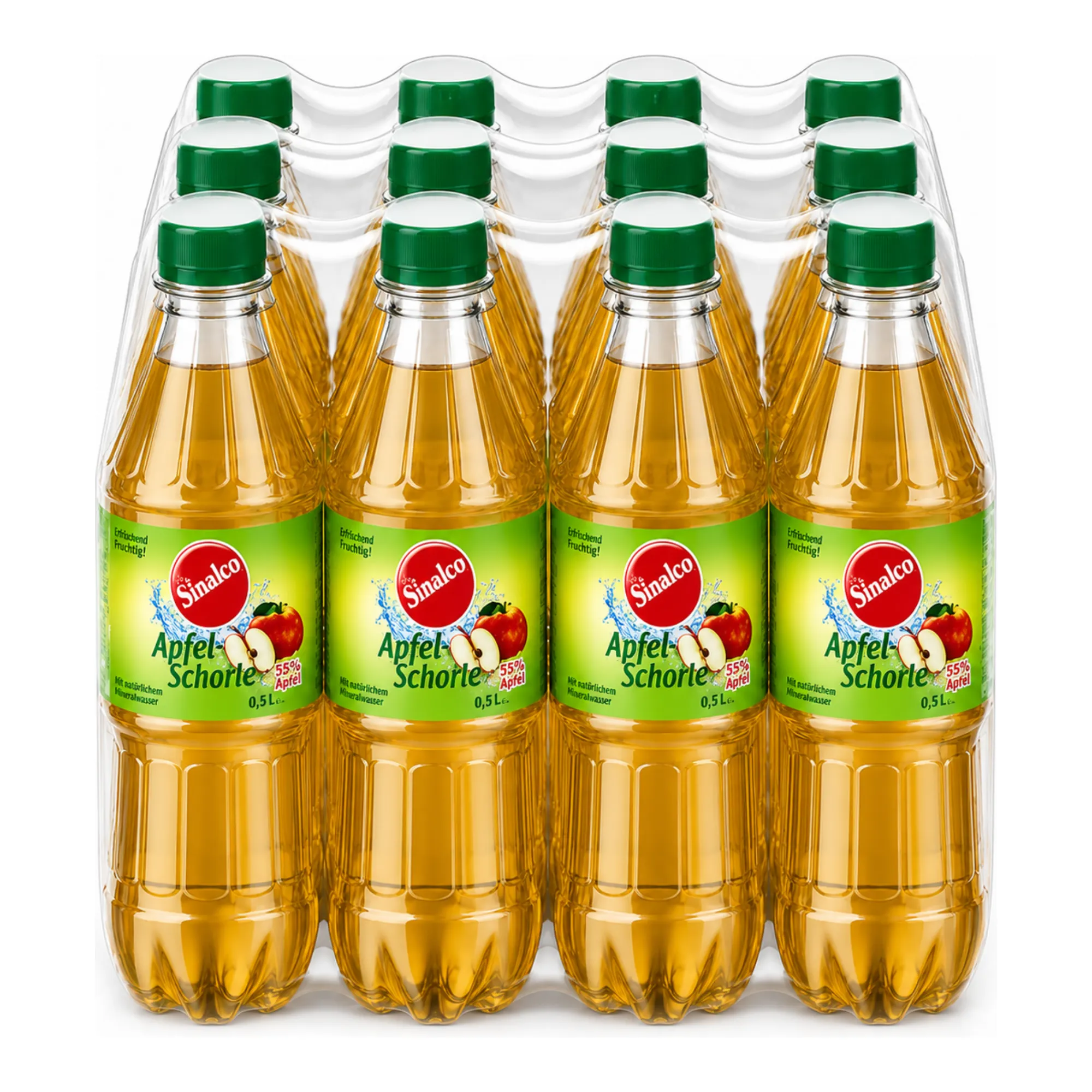Sinalco Apfelschorle PET (12x 500ml) tray