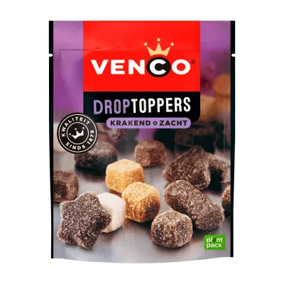 Venco Droptoppers Krakend Zacht zak (10x 215gr)