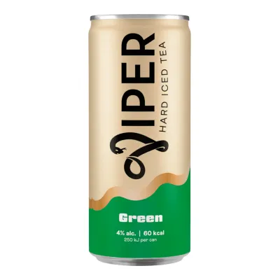 Viper Hard Iced Tea Green blik (12x 25cl)