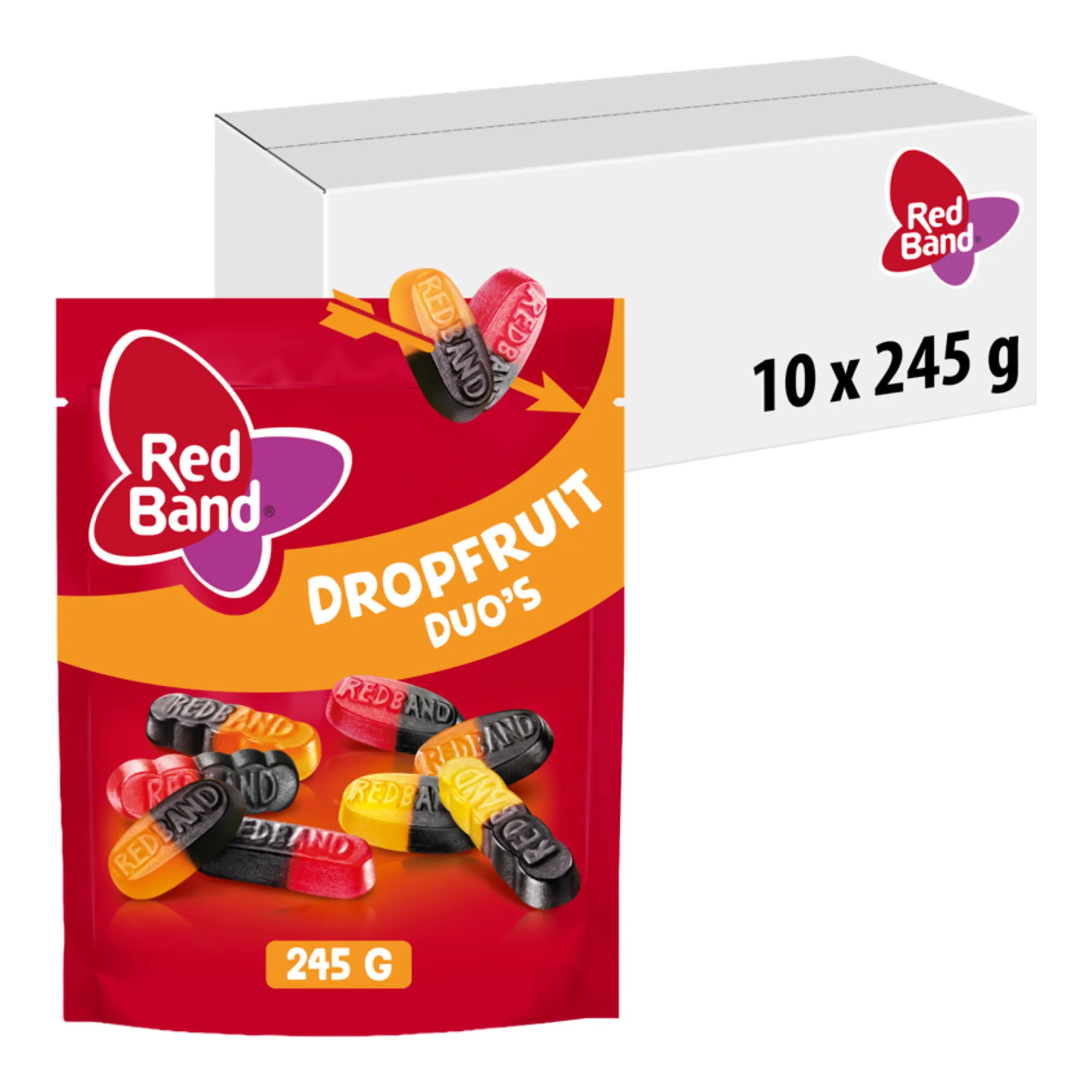 Red Band Dropfruit Duo's zak (10x 245gr)