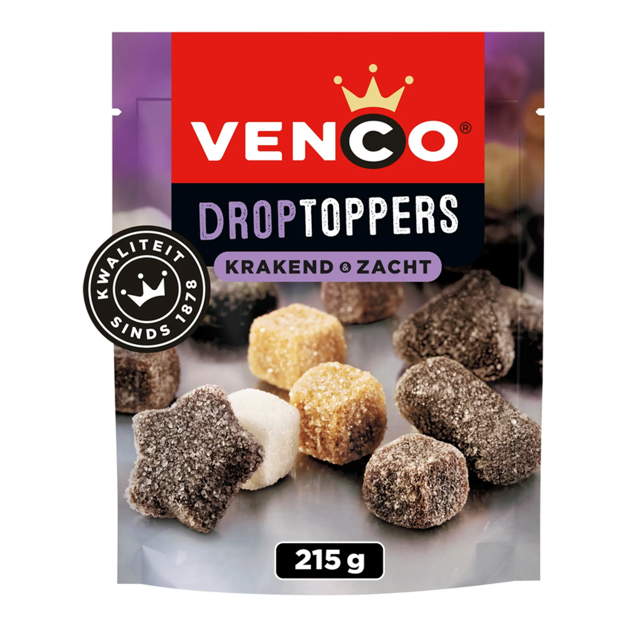Venco Droptoppers Krakend Zacht zak (10x 215gr)