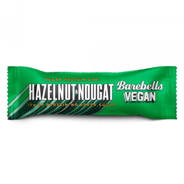 Barebells Protein Bar Hazelnut & Nougat Vegan (12x 55g) - Afbeelding 3