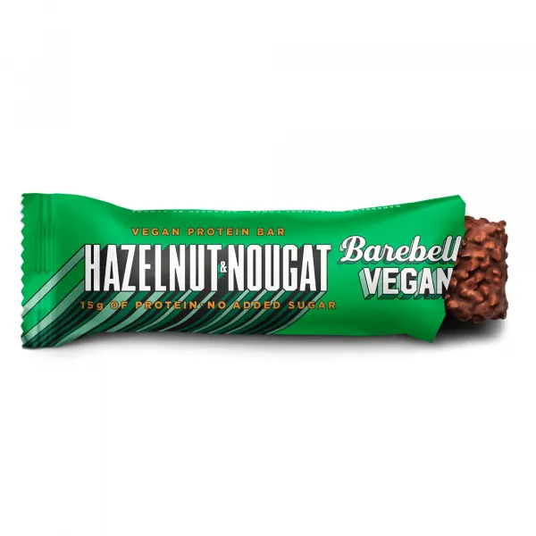 Barebells Protein Bar Hazelnut & Nougat Vegan (12x 55g) - Afbeelding 2