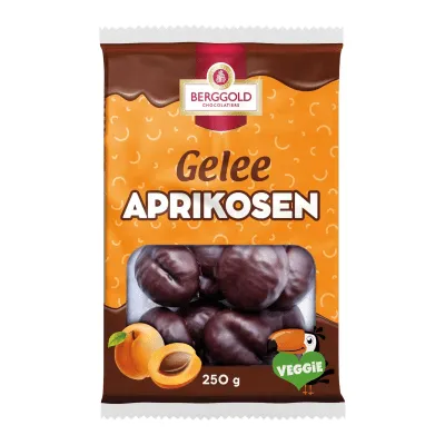 Berggold Gelee Aprikosen Schokoliert (20x 250g)
