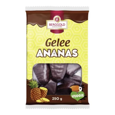 Berggold Gelee Ananas Schokoliert (20x 250g)