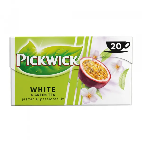 Pickwick White& Green Tea Jasmine Passionfruit (75x 1,5g)