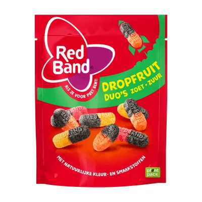 Red Band Magic Dropfruitduo’s Zoet Zuur zak (10x 235g)