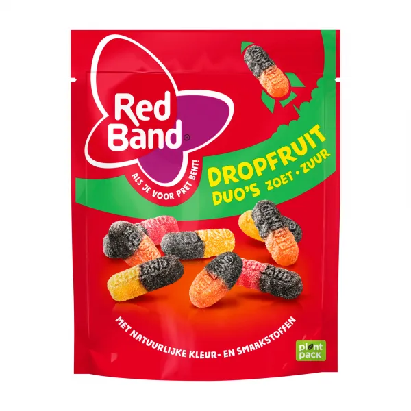 Red Band Magic Dropfruitduo’s Zoet Zuur zak (10x 235g)